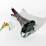 Load image into Gallery viewer, Swung amethyst vase