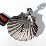 Load image into Gallery viewer, Silver shell dish