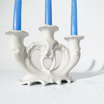 Load image into Gallery viewer, Porcelain candle holder