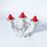 Load image into Gallery viewer, Porcelain candle holder