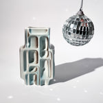 Load image into Gallery viewer, Brutalist porcelain vase