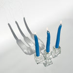 Load image into Gallery viewer, Crystal candelabra