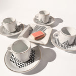 Load image into Gallery viewer, Porcelain morning coffee set