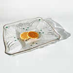 Load image into Gallery viewer, Art nouveau crystal plate