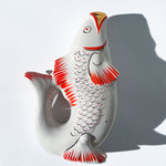 Load image into Gallery viewer, Porcelain Koi fish vase