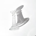 Load image into Gallery viewer, Pressed glass candle holder
