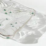 Load image into Gallery viewer, Art nouveau crystal plate