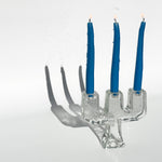 Load image into Gallery viewer, Crystal candelabra