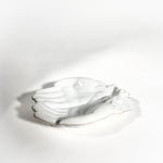 Load image into Gallery viewer, Milk glass ashtray/ trinket holder mai