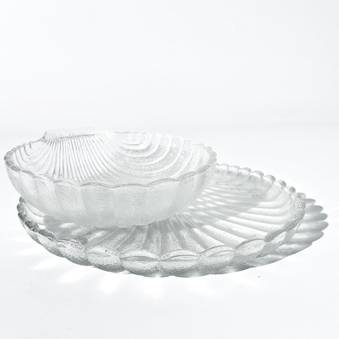 Shell serving set