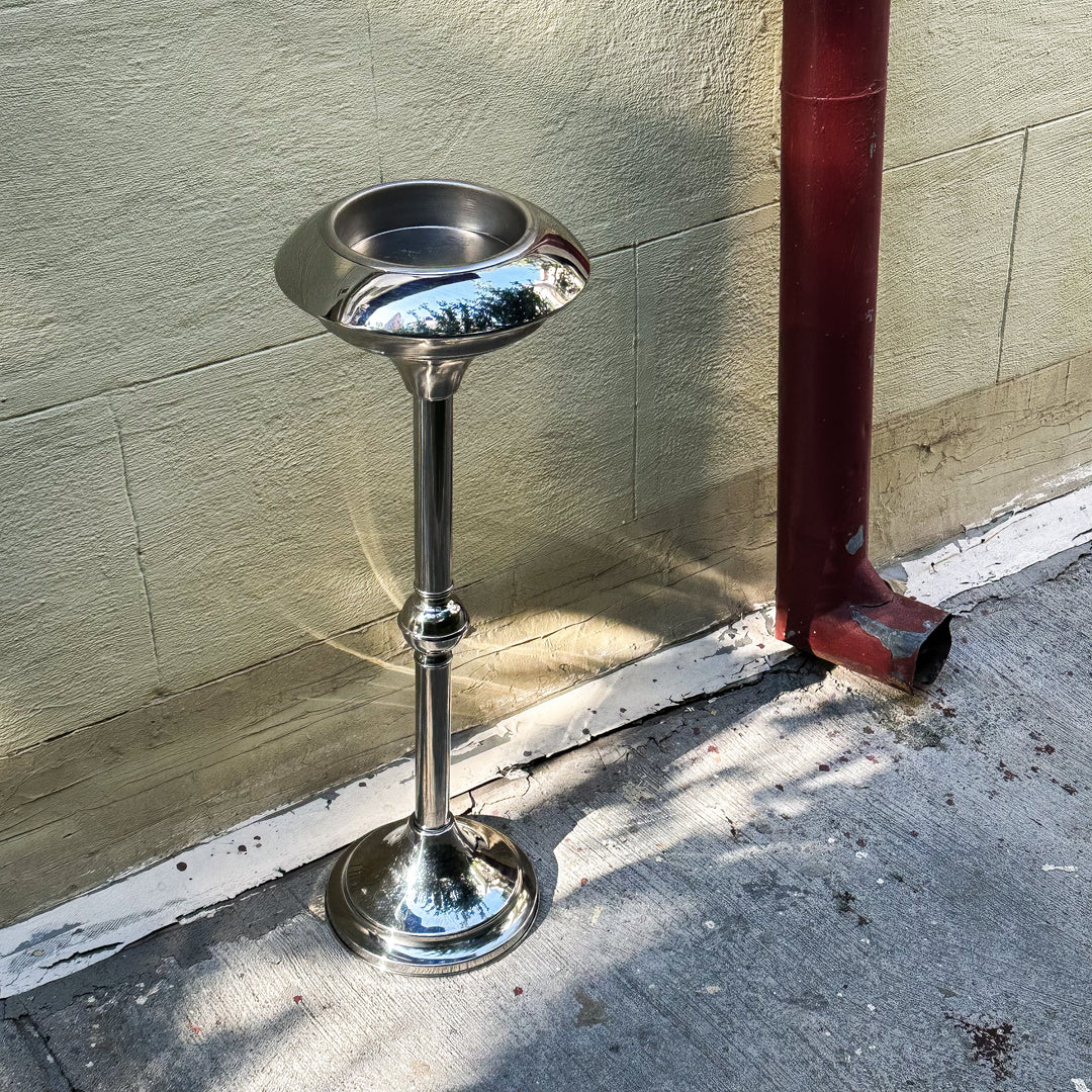 Stainless steel ashtray