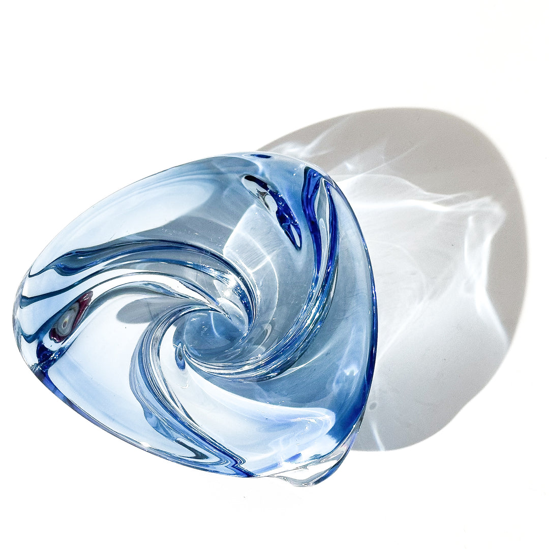 Val Saint Lambert crystal bowl