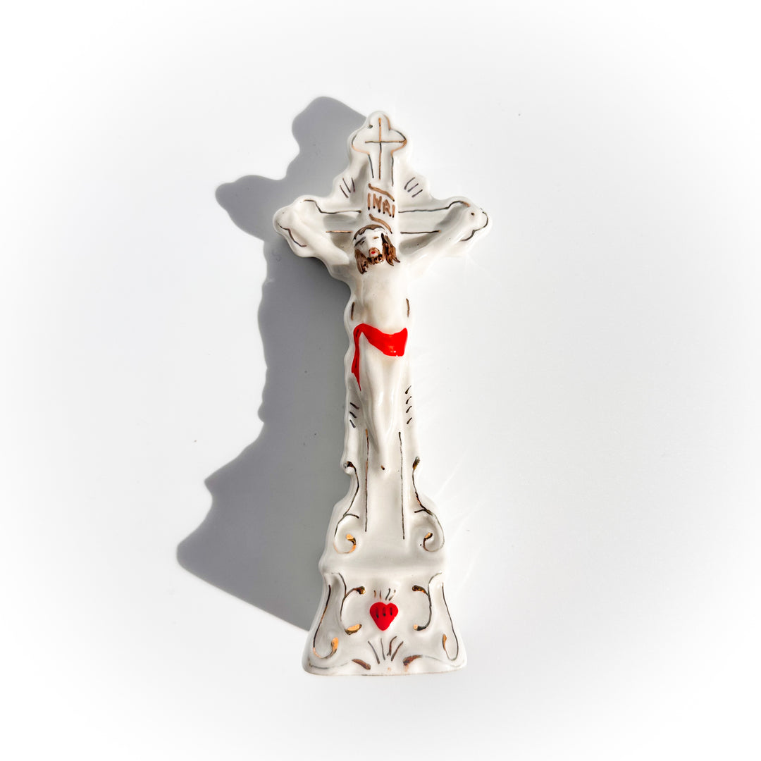 Ceramic crucifix