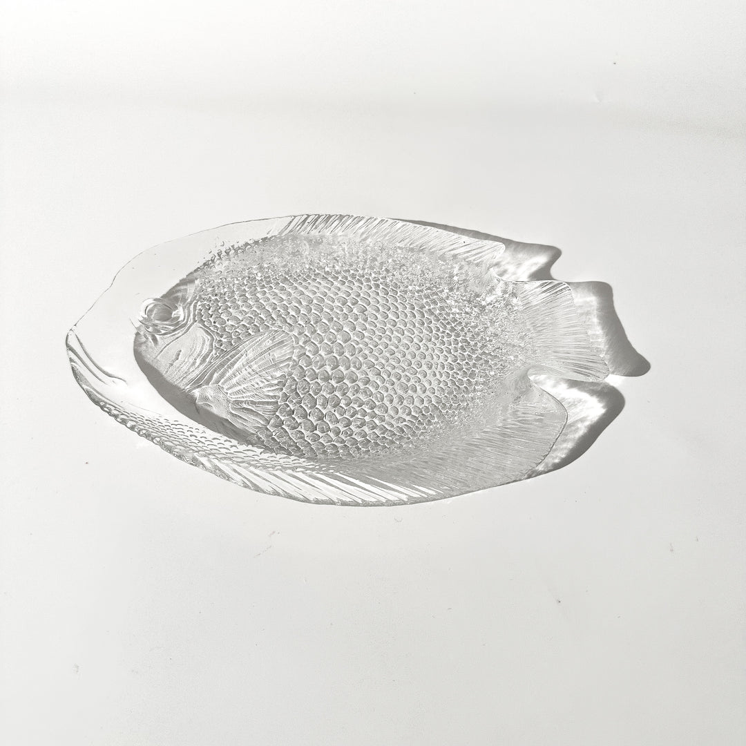 Fish serving plate