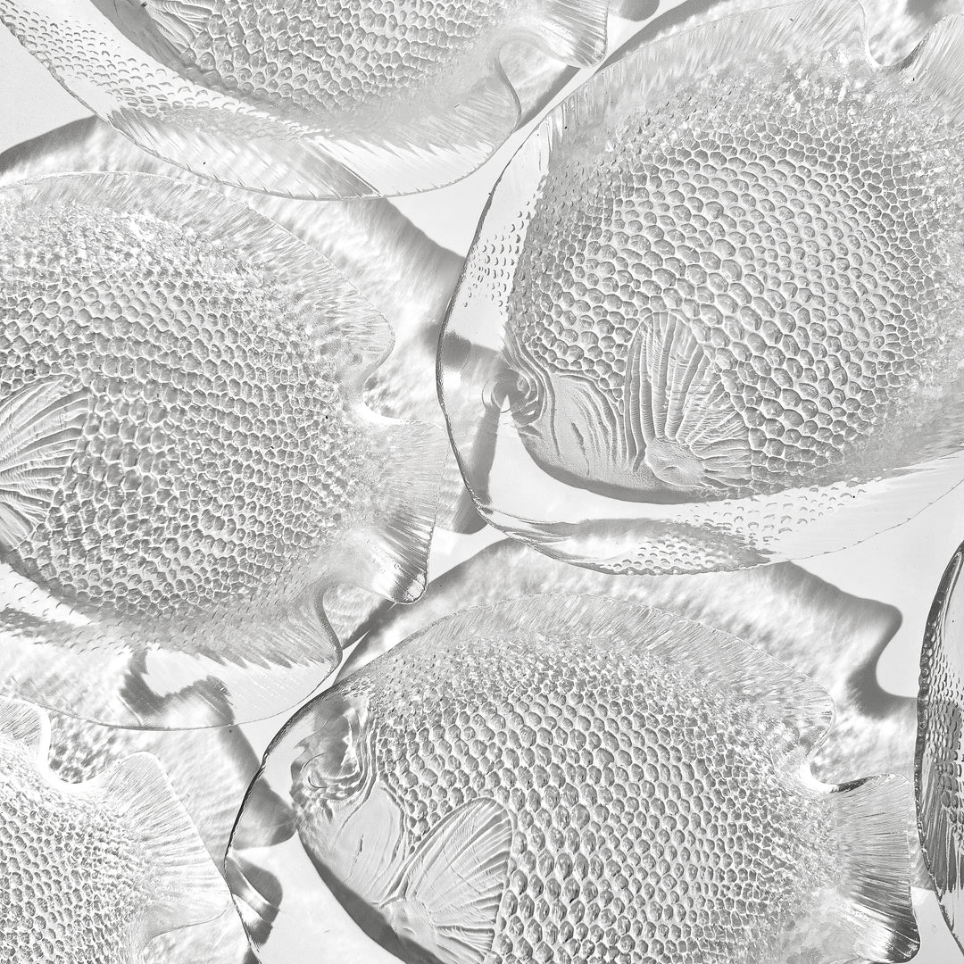 Fish serving plate
