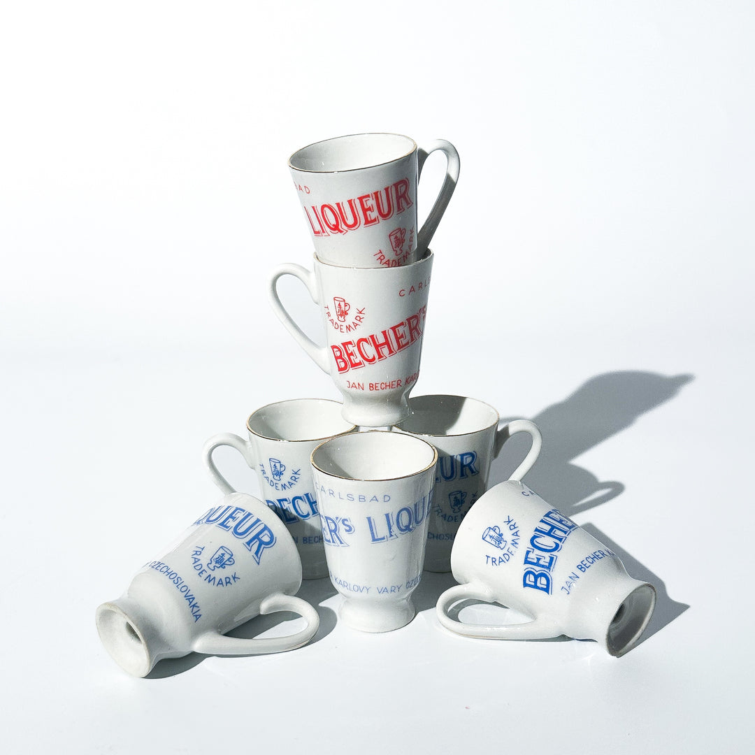 Iconic Becherovka porcelain set