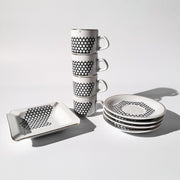 Porcelain morning coffee set