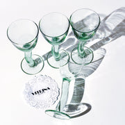 Dramatic wine glasses