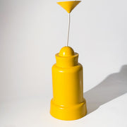 Metallic pendant lamp