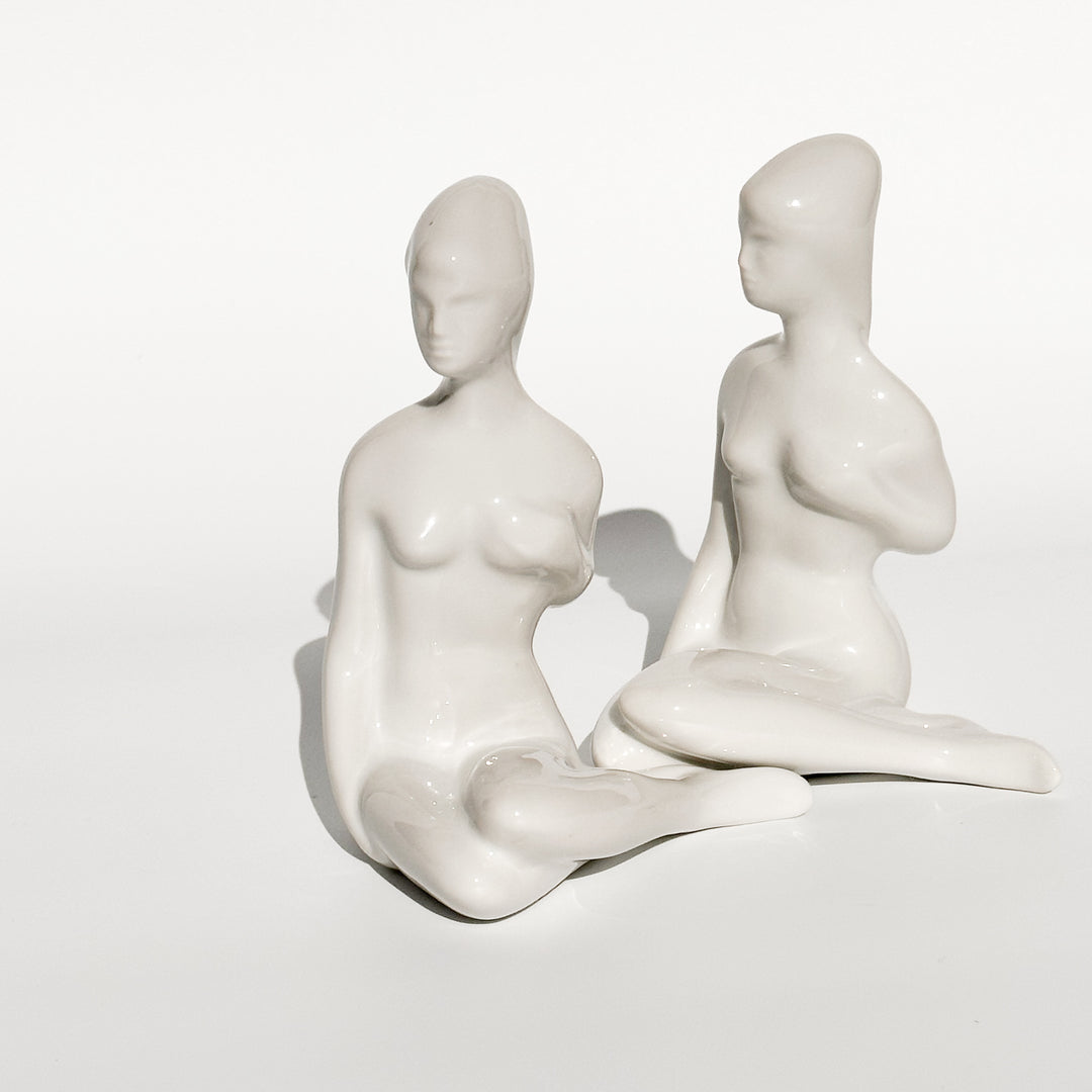 Porcelain statue