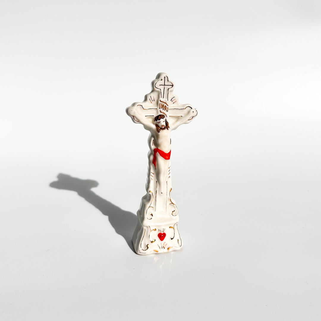 Ceramic crucifix